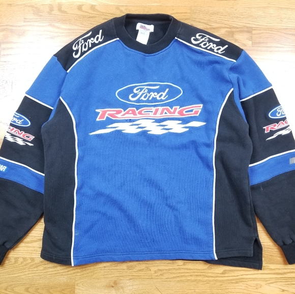 Ford Racing Sweat Shirt Sweater Racing 
